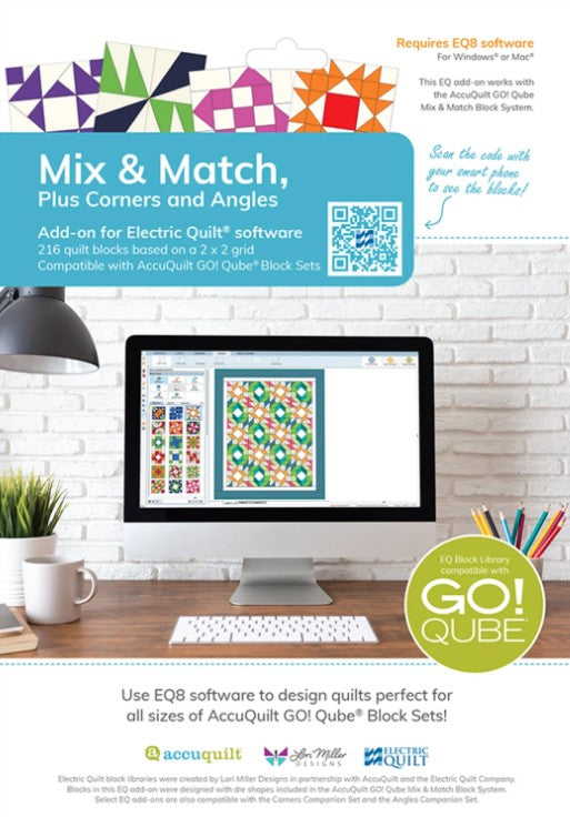 AccuQuilt Mix & Match, Plus Corners and Angles