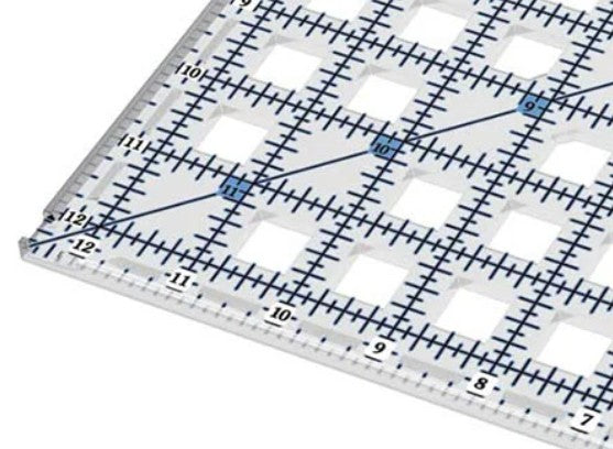 TrueCut Square Ruler 12.5 x 12.5 inch