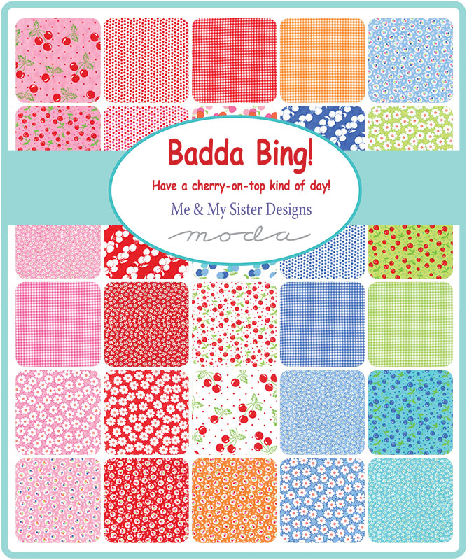 Moda Badda Bing! Mini Charm Pack by Me & My Sister Designs