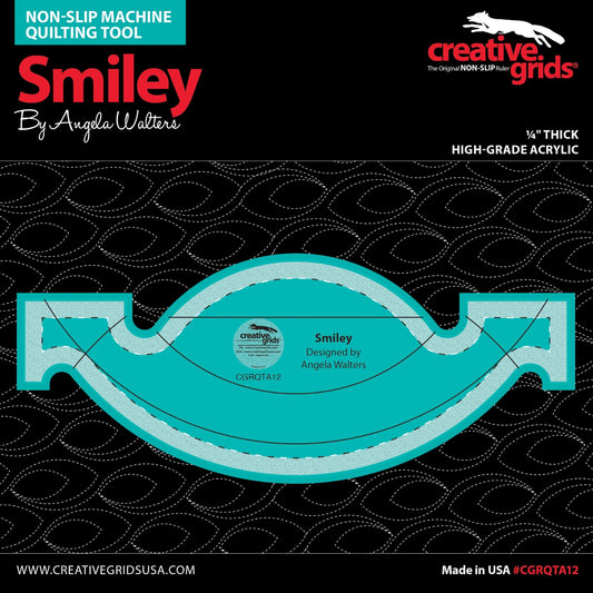 Creative Grids Smiley Machine Quilting Tool