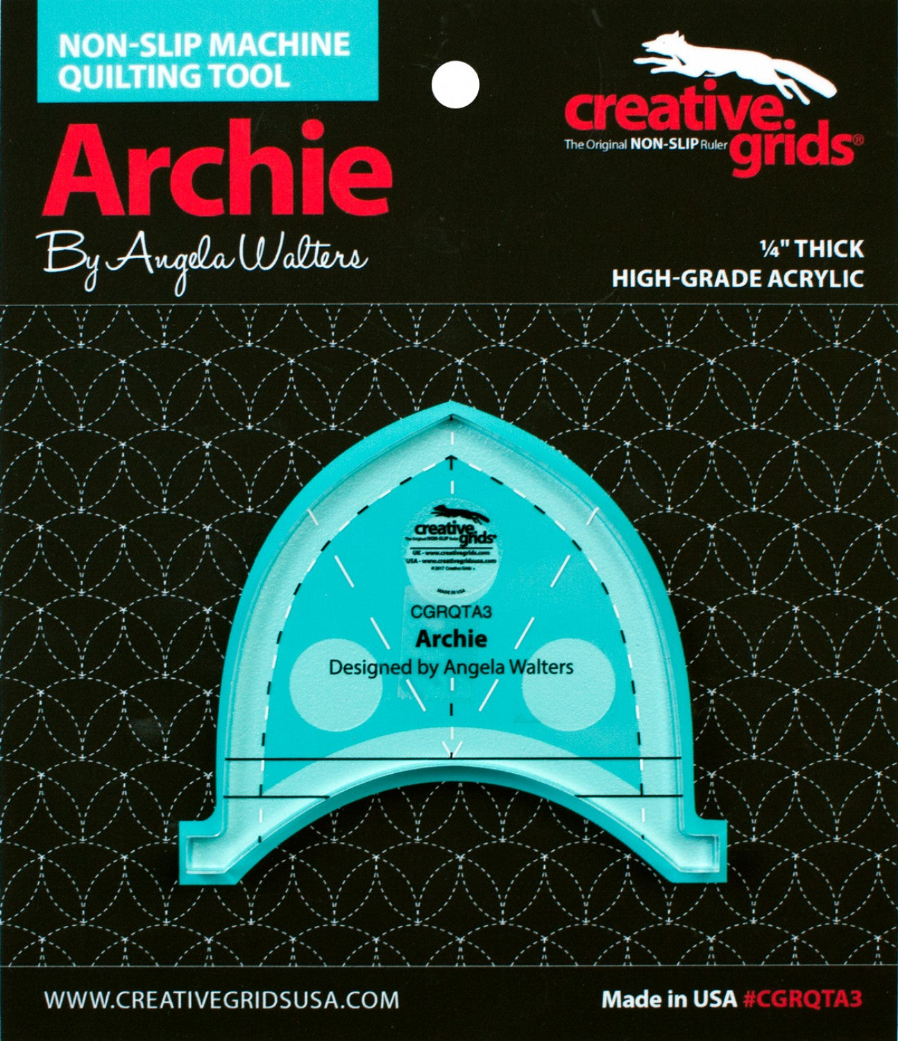 Creative Grids Archie Machine Quilting Tool