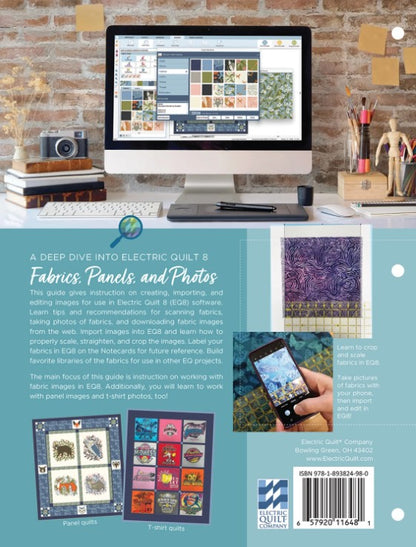 A Deep Dive into Electric Quilt 8: Fabrics, Panels & Photos