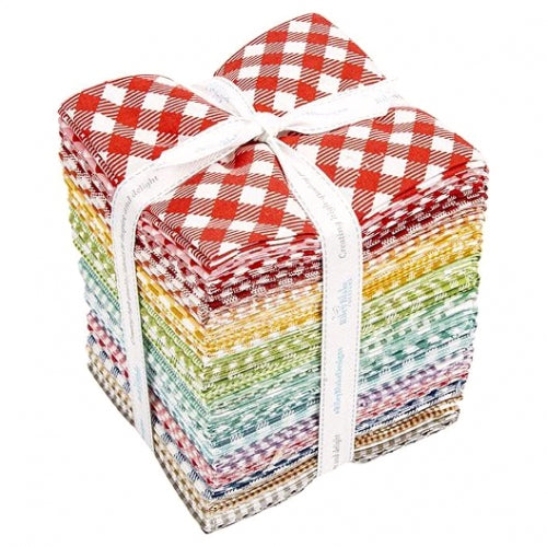 Riley Blake Bee Ginghams Fat Quarter Bundle 36pcs