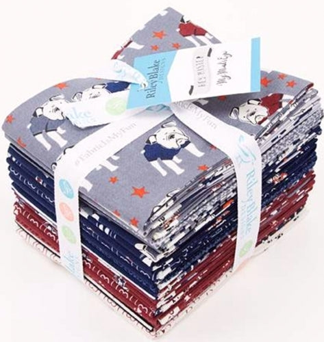 Riley Blake "Hey Mister" Fat Quarter Bundle 21Pcs