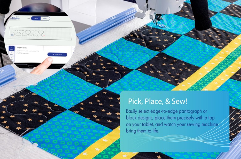Grace Quilt Motion X Foundations for Domestics