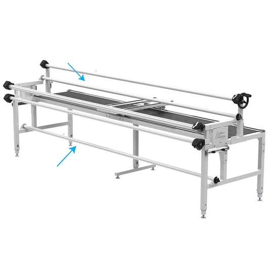 Quilters Evolution idler and batting rail