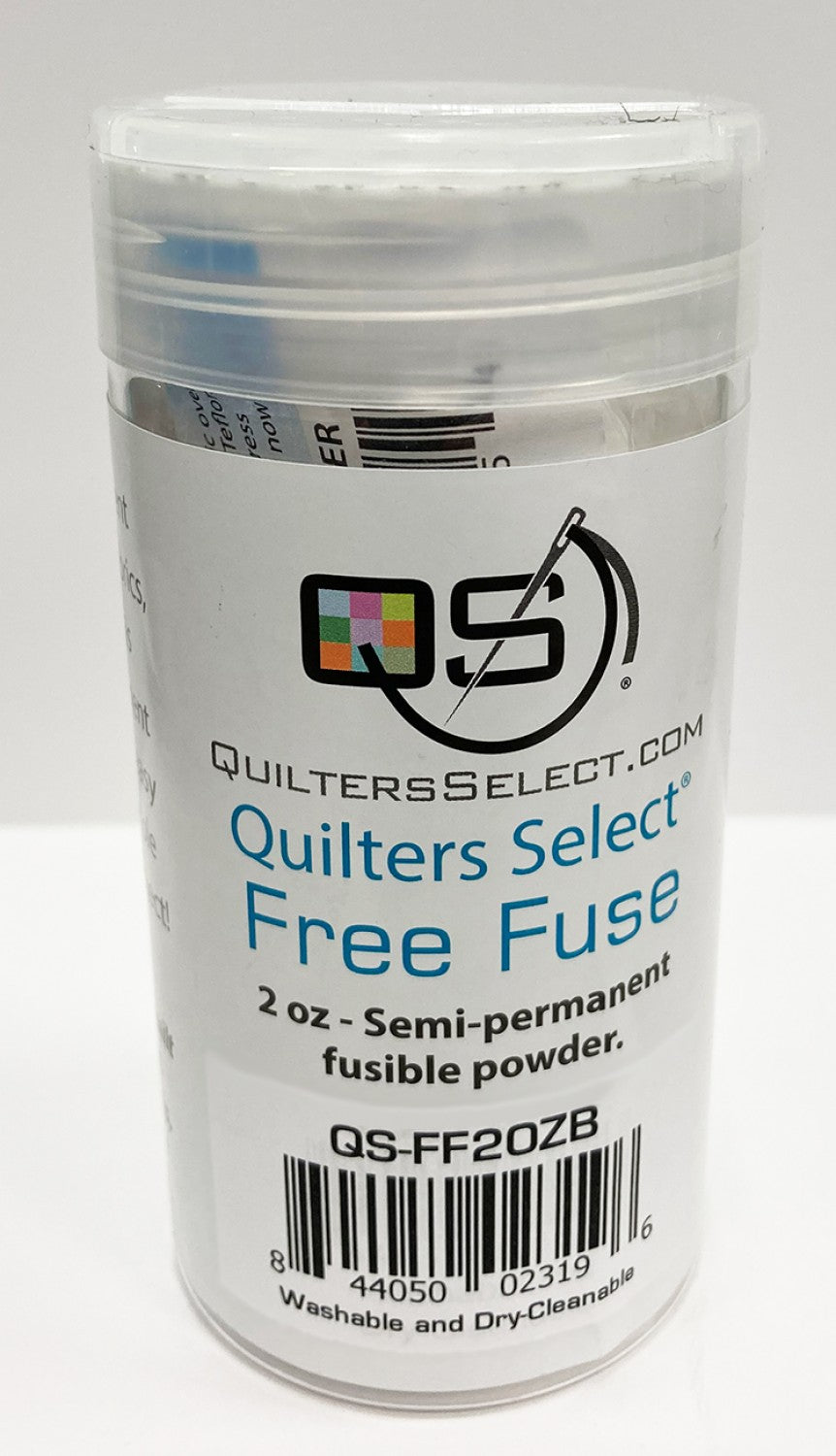 Quilters Select Free Fuse Powder and Bottle 2oz