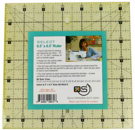 Quilters Select Ruler 6.5" x 6.5"