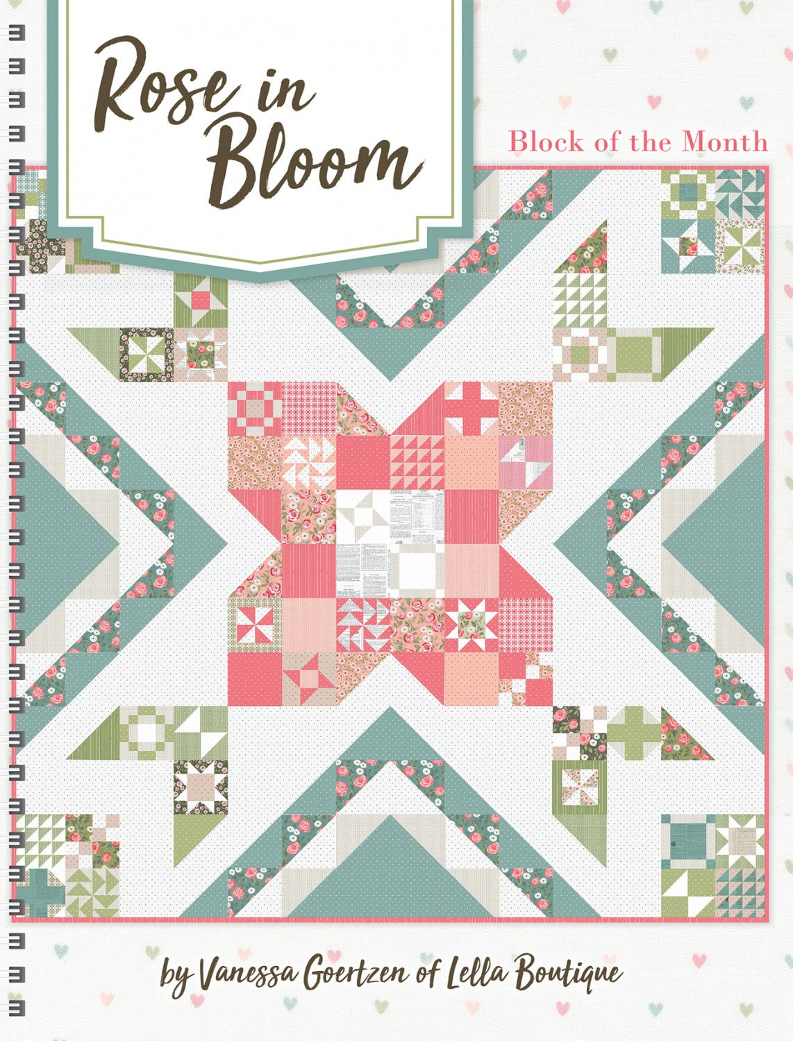 Rose in Blook Pattern Book