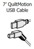 USB-B to USB-C Cable (QM)