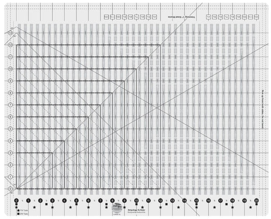 Creative Grids Quilt Ruler Stripology® XL