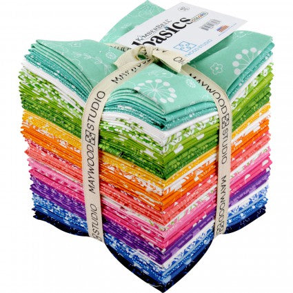 Maywood Studios KimberBell Basics Colors Fat Quarter Bundle 40pcs