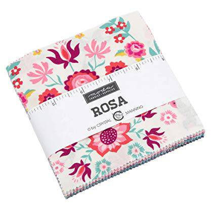 Moda Rosa Charm Pack by Crystal Manning