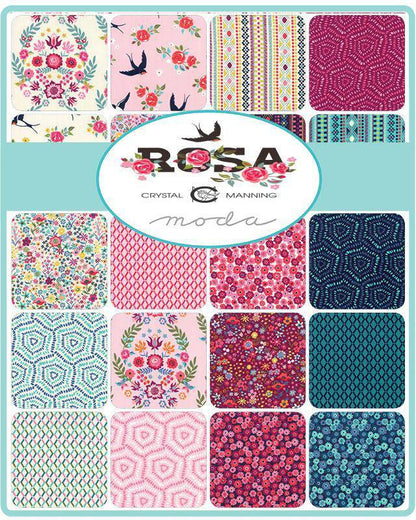 Moda Rosa Charm Pack by Crystal Manning